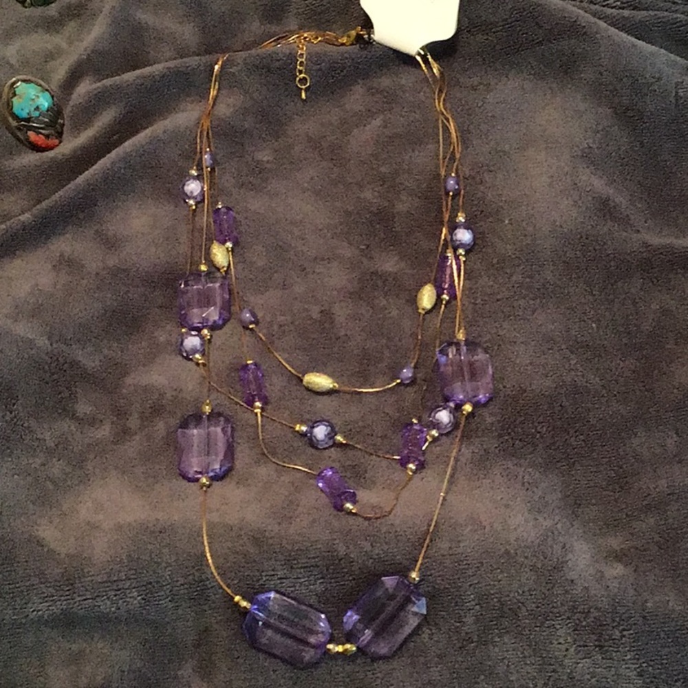 Purple Beads For Day